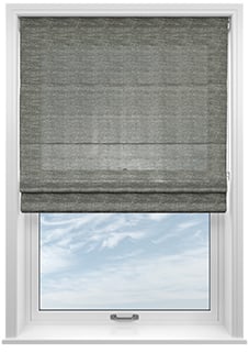 Tucson Voile, Zinc - Motorised Roman Blind